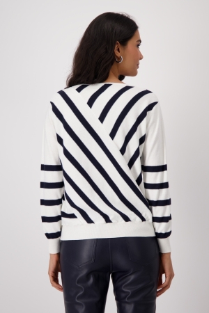 Monari Pullover 102 Off white
