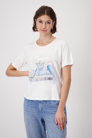Monari T-Shirt 102 Off white