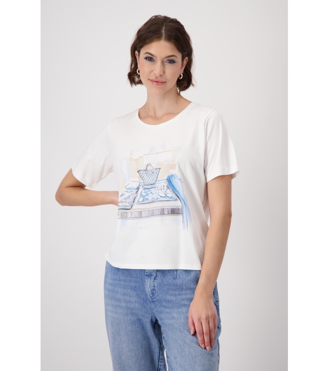 Monari T-Shirt 102 Off white