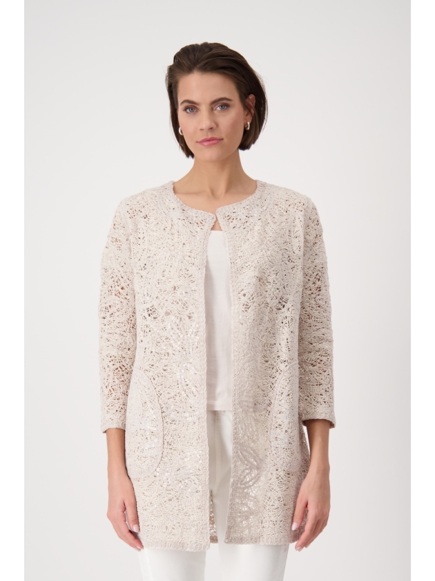 Monari Strickjacke 118 Warm sand