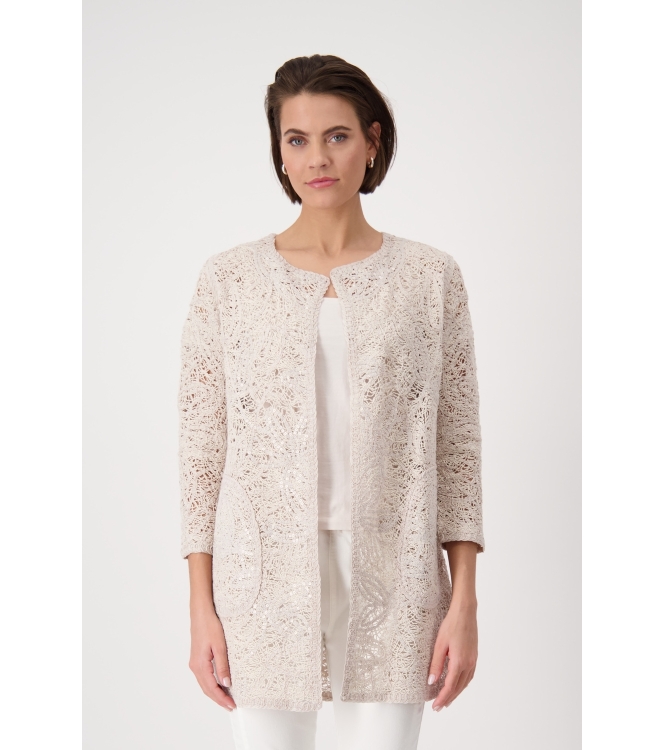 Monari Strickjacke 118 Warm sand