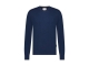 State of Art Pullover V-Neck Plai Kobalt