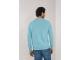 State of Art Pullover V-Neck Plai Mintblauw