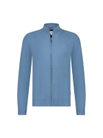 State of Art Cardigan Plain Knit Grijsblauw