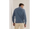 State of Art Cardigan Plain Patte Grijsblauw