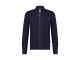 State of Art Cardigan Plain Patte Donkerblauw