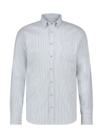 State of Art Shirt LS Striped Oxf Wit