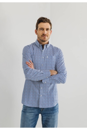 State of Art Shirt LS Print Popli Wit