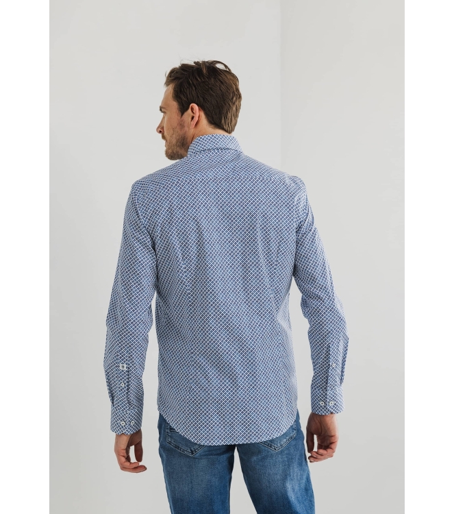 State of Art Shirt LS Print Popli Wit