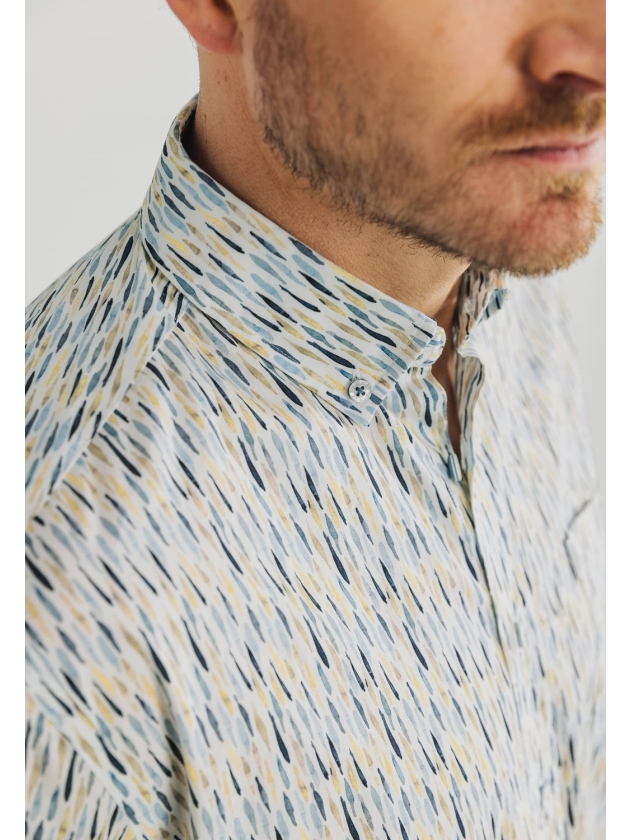 State of Art Shirt LS Print Popli Wit