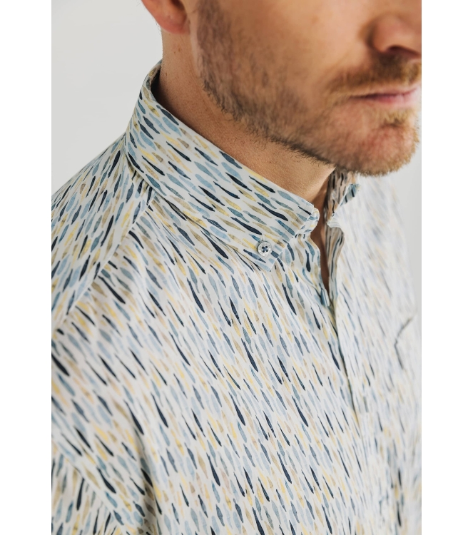 State of Art Shirt LS Print Popli Wit