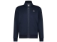 State of Art Sweat Cardigan Plain Donkerblauw