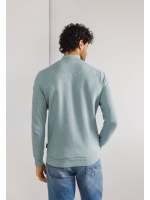 State of Art Cardigan Plain - Mou Mintblauw