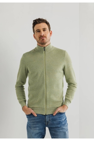 State of Art Cardigan Plain - Mou Lime