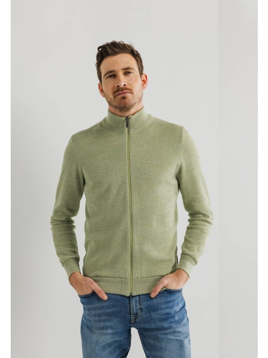 State of Art Cardigan Plain - Mou Lime
