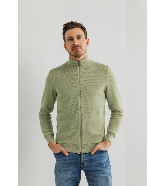 State of Art Cardigan Plain - Mou Lime