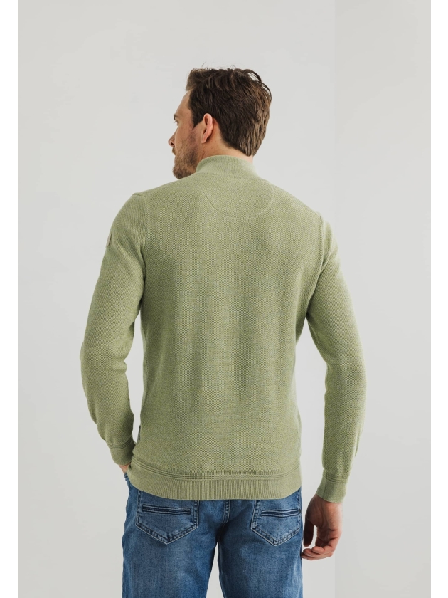 State of Art Cardigan Plain - Mou Lime
