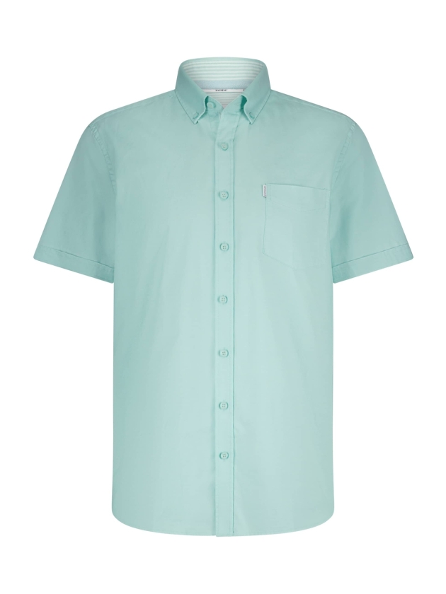 State of Art Shirt SS Plain Oxfor Wit