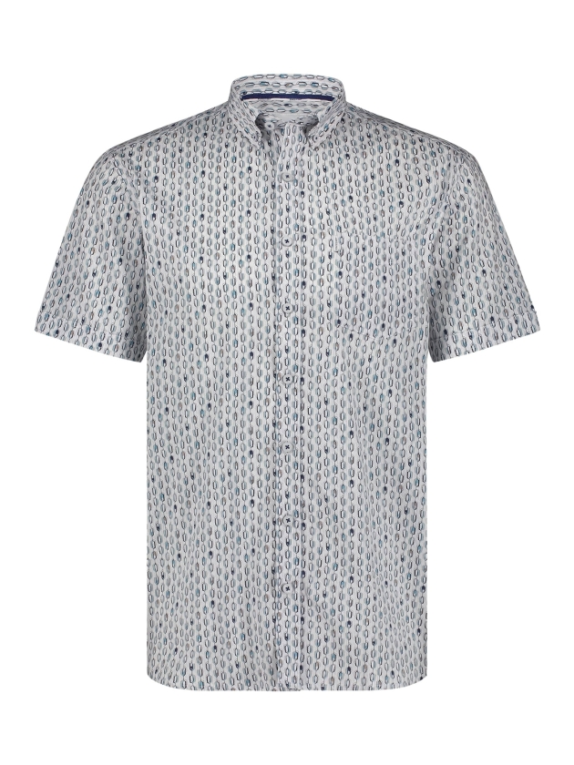 State of Art Shirt SS Print Popli Wit