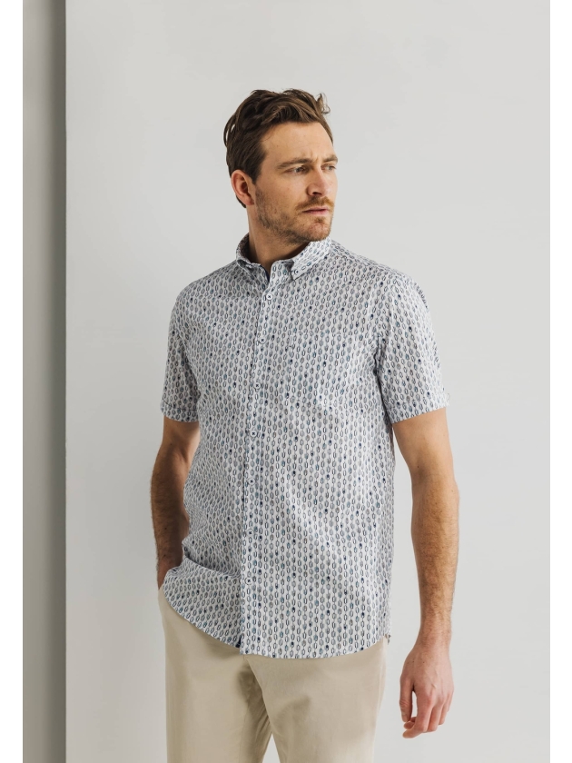 State of Art Shirt SS Print Popli Wit
