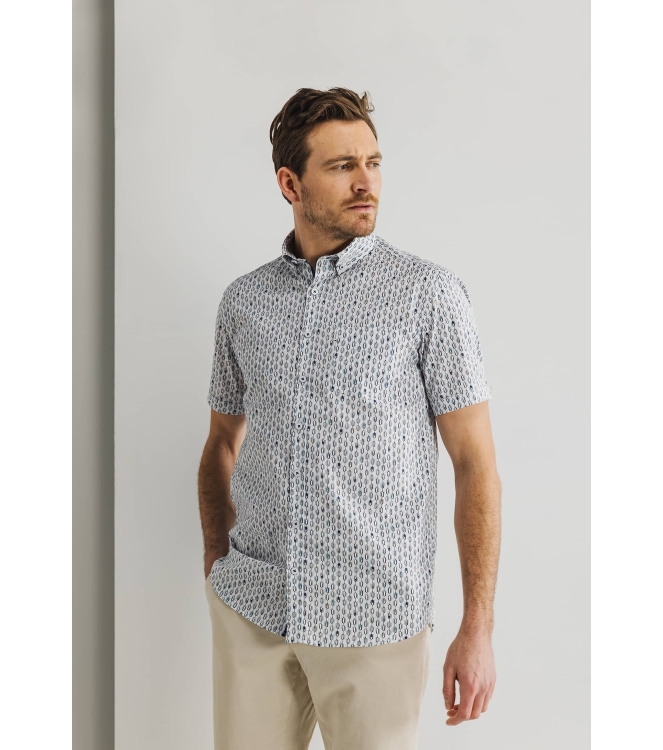 State of Art Shirt SS Print Popli Wit