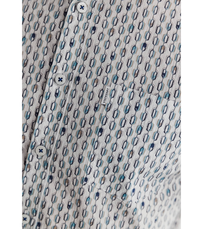 State of Art Shirt SS Print Popli Wit