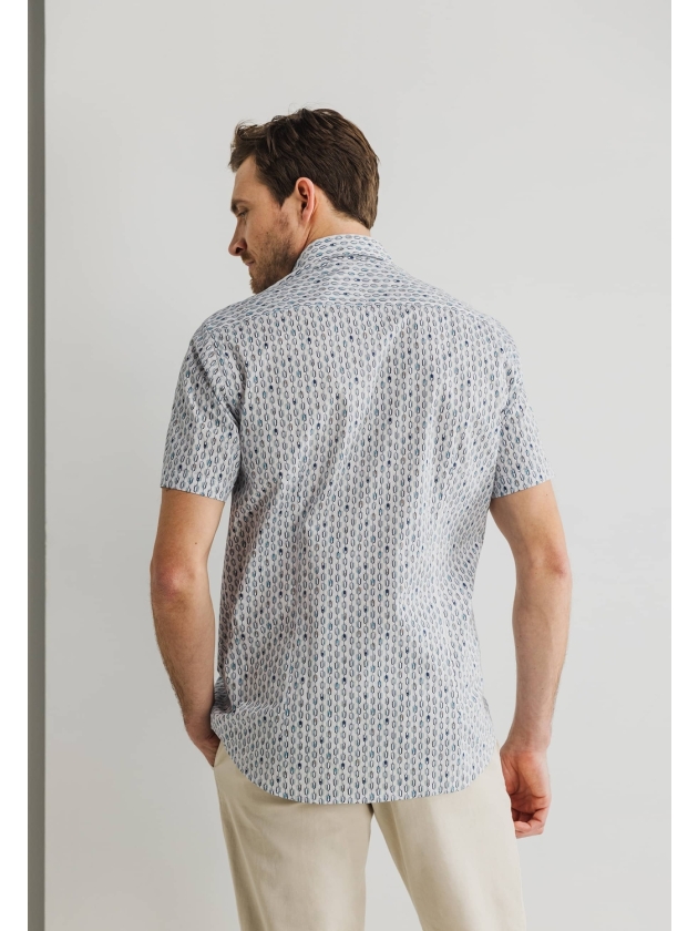 State of Art Shirt SS Print Popli Wit