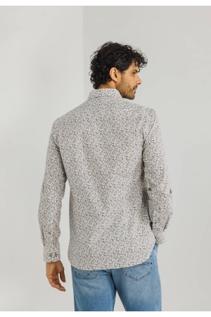 State of Art Shirt LS Print Popli Wit