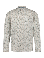 State of Art Shirt LS Print Twill Wit