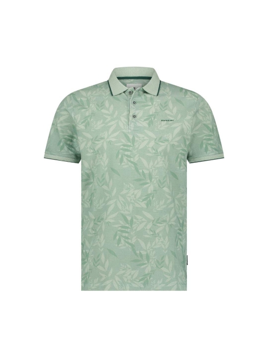 State of Art Poloshirt Piqu? SS P Bladgroen