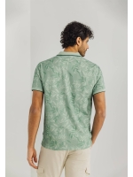 State of Art Poloshirt Piqu? SS P Bladgroen