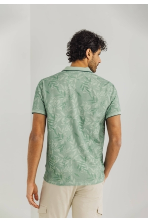 State of Art Poloshirt Piqu? SS P Bladgroen