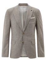 Carl Gross Sakko/Jacket CG Franjo-J SV 23 Dunkelbeige