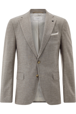 Carl Gross Sakko/Jacket CG Franjo-J SV 23 Dunkelbeige