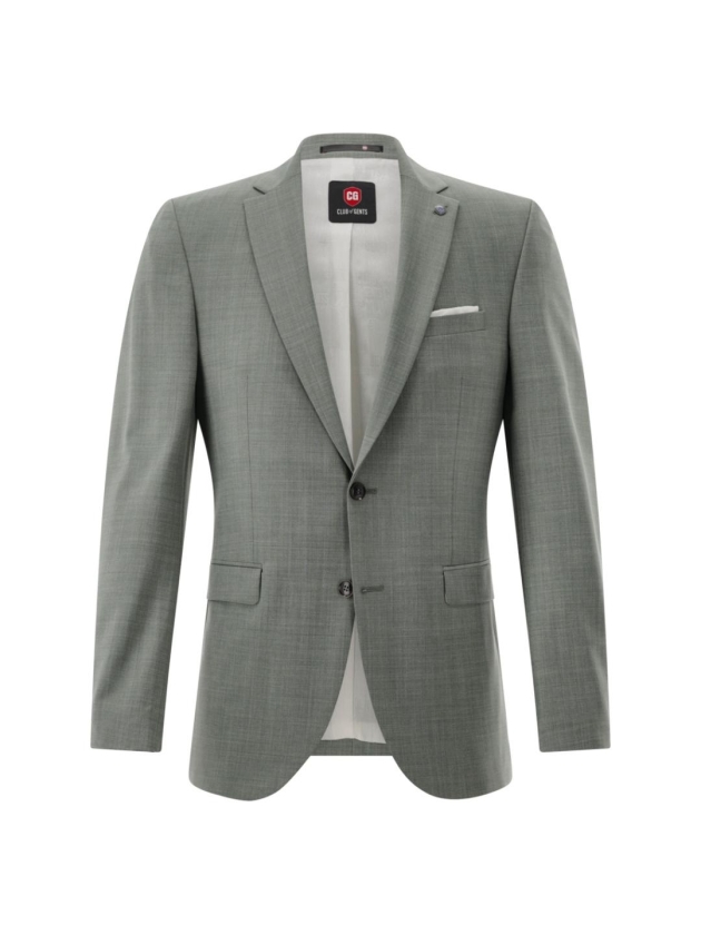CG-Club of gents Sakko/Jacket CG Caden-N SV 51 Hellgrun