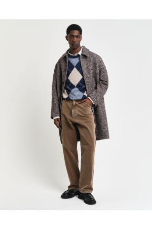 Gant Argyle Crew Neck Sweater 433 evening blue