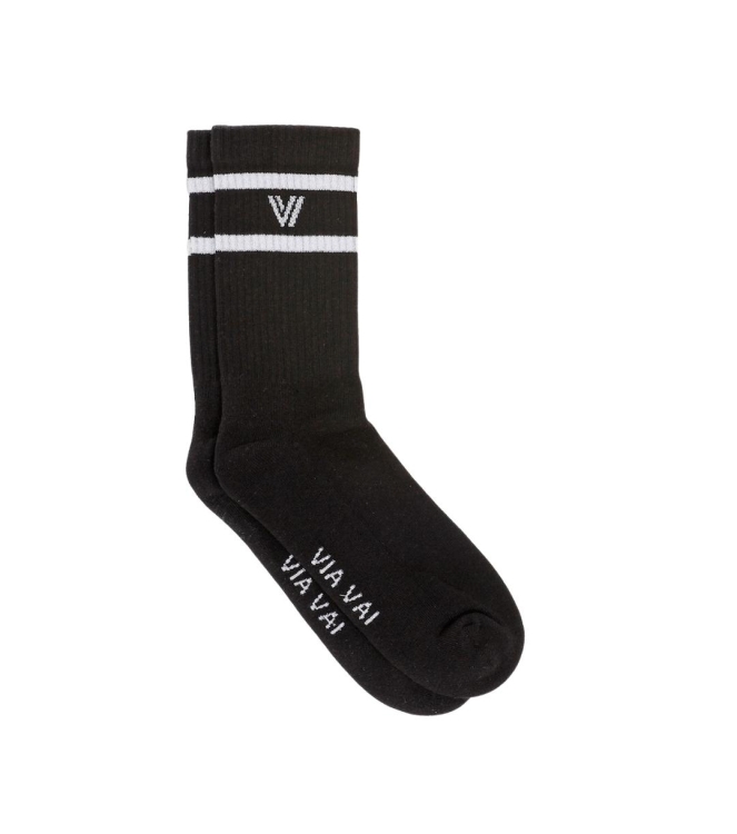 Via Vai Lauren Kenna 02-901 Cotton Lurex combi Black