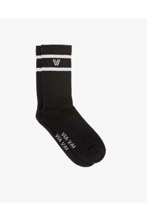 Via Vai Lauren Kenna 02-901 Cotton Lurex combi Black