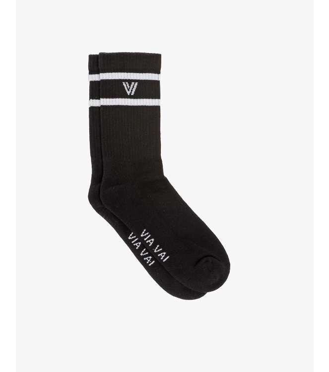Via Vai Lauren Kenna 02-901 Cotton Lurex combi Black