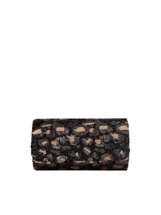 Bulaggi Leopard envelope 10 Zwart