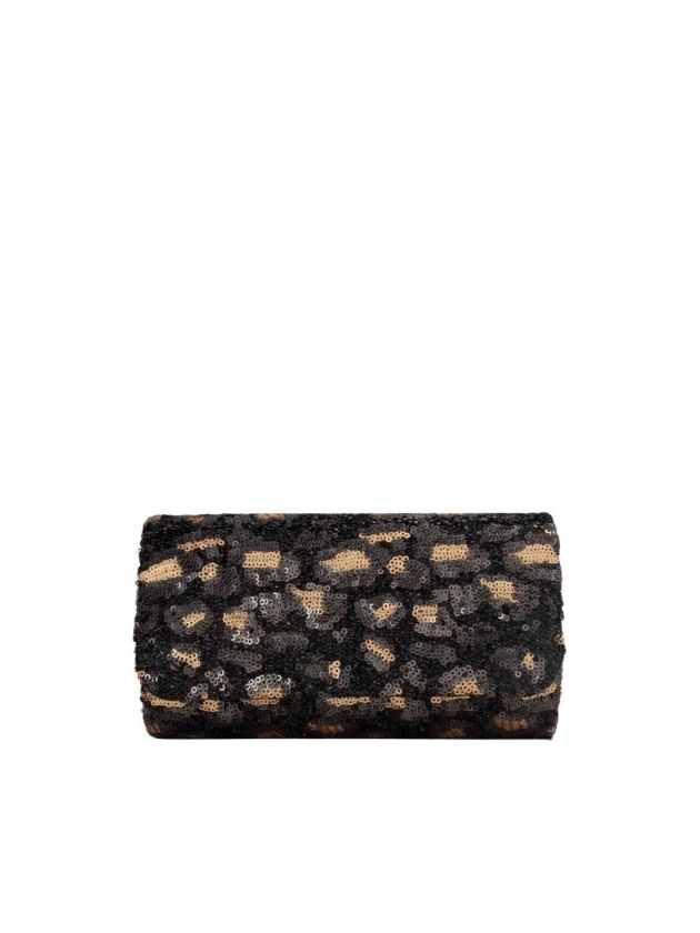 Bulaggi Leopard envelope 10 Zwart