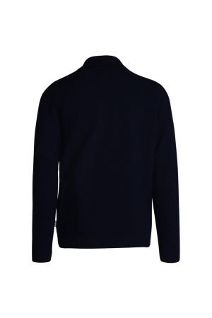 Supply en Co Halvar Waffle Sweat 290 Navy