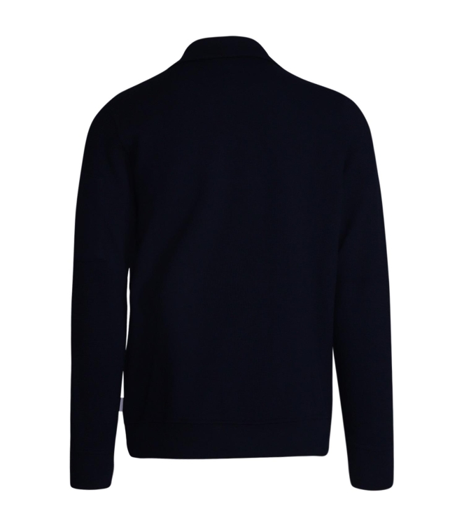 Supply en Co Halvar Waffle Sweat 290 Navy