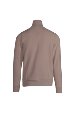 Supply en Co Halvar Waffle Sweat 190 Pebble