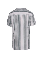 Supply en Co Raff Shirt Ss Stripe Structure 380 Leaf green
