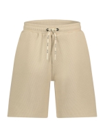 Supply en Co Sean Waffle Sweat Short 190 Pebble