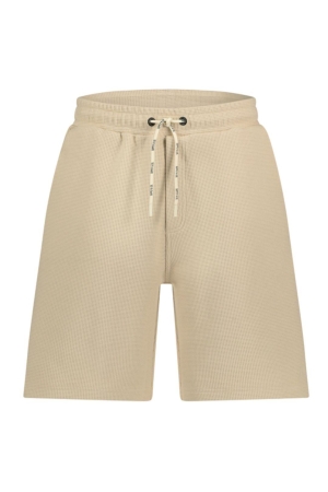 Supply en Co Sean Waffle Sweat Short 190 Pebble