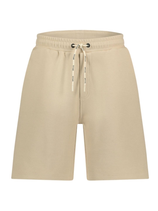 Supply en Co Sean Waffle Sweat Short 190 Pebble