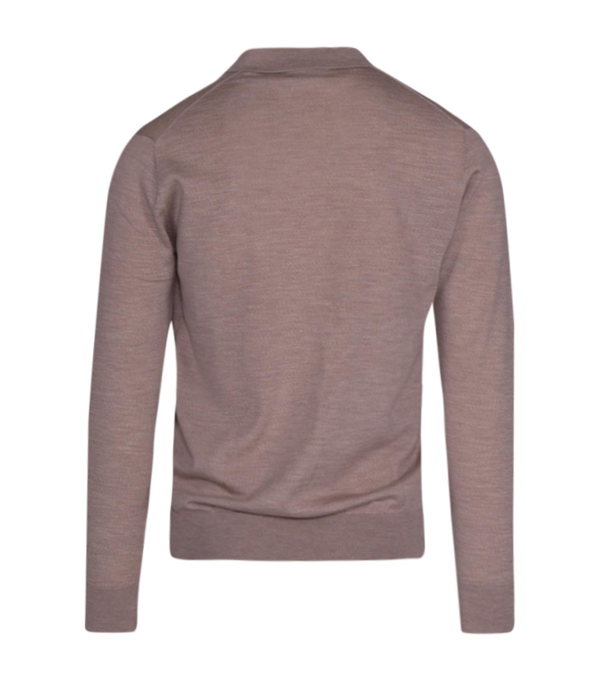 Born with Appetite Connor Knitted Polo Merino Ls 16gg 185 Kit
