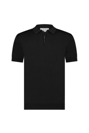 Born with Appetite Dan Knitted Polo 990 Black